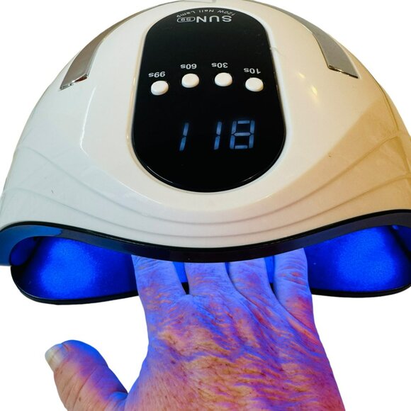 SUN S9 120W UV Nail Lamp With Timer & LCD Display - Picture 2 of 8